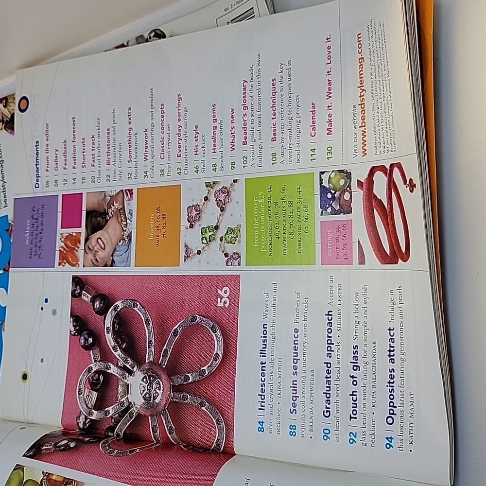 Bead Style magazines Qty 3 quick and easy Jewelry projects Summer to Fall 7911 - Picture 4 of 11